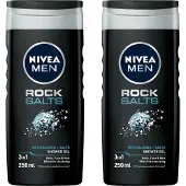Nivea Men Rock Salts Douchegel - 2 x 250 ml
