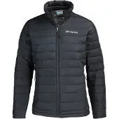 Columbia Outdoorjas 'Powder Lite II' grijs / zwart