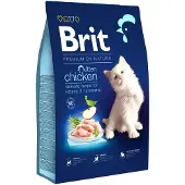Brit Premium By Nature Kitten Kippenvoer Voor Katten 8kg