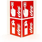 ARBO centrum Brandmelder + brandblusser pictogram panorama