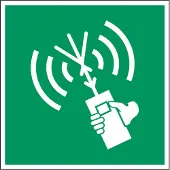 Allesveilig.nl Draagbare meldingsradio pictogram