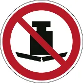 Allesveilig.nl Geen zware lasten plaatsen pictogram