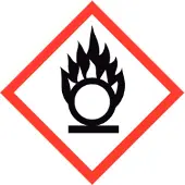 Allesveilig.nl GHS 03 Oxiderende stoffen sticker