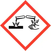 Allesveilig.nl GHS 05 Bijtende stoffen (Corrosief)