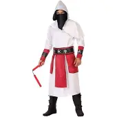 Atosa Ninja Costume Wit XS-S Kinderen