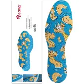 Pedag Soft kids | Maat: 34-35 | Kinder inlegzolen met citroengeur