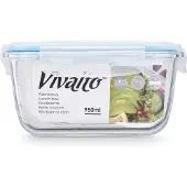 Vivalto Hermetische borosilicaat lunchbox 950ml