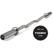 Toorx Fitness EZ Curlbar - Olympische Curlstang - Chrome 120 cm - BCO-120