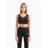 Emporio Armani 6dth58-tjklz Sports Bra Zwart 2XS Vrouw