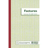 Exacompta facturen, ft 21 x 13,5 cm, tripli, Franstalig