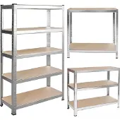 Humberg Metalen magazijnplank 150 x 75 x 30 cm Humberg 4840