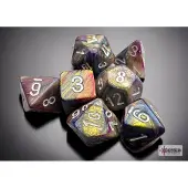 Chessex Festive Mini-Polyhedral Carousel/white Dobbelsteen Set (7 stuks)
