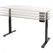 Schaffenburg Zit-sta-bureau Dextro DEXP-128-HALZ-M25 Multikleur 1200X800mm