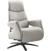 Profijt Meubel Relaxfauteuil Tolgia medium microleder grijs