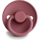 Frigg - Classic Latex Fopspeen - Dusty Rose / T2/6-12Maanden