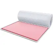 FDM VISCO Topmatras 180x200 cm - Koudschuim Topmatrassen Topper Tweepersoons - Hoogte 4 cm H2 - Visco - Ademend - Öko-Tex gecertificeerd - Afritsbaar hoes wasbaar - Antiallergisch en Ademende