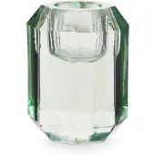 Vt wonen Kandelaar vtwonen Cilinder Shape Glass Ice Blue 7x5,5cm
