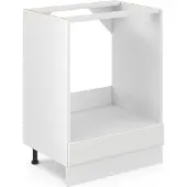 Vicco R-Line Ovenombouwkast – 60 cm zonder werkblad Wit Landhuis