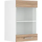Vicco R-Line Glazen keukenkast – 40 cm Sonoma