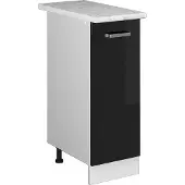 Vicco R-Line Apotheekkast – 30 cm, WB Marmer Zwart hoogglans