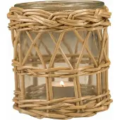 Mars & More rotan windlicht recht x 15cm