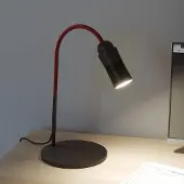 TOP LIGHT LED-bureaulamp Neo! Table, dimbaar, rood, Werkkamer / Kantoor, Aluminium, Modern, LED bureaulamp