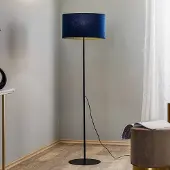 Duolla Vloerlamp Golden Roller , Woon-/ Eetkamer, Textiel / Stof / Zijde, vloerlamp