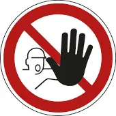 Allesveilig.nl Verboden toegang voor onbevoegden pictogram