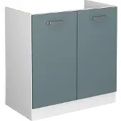 Vicco R-Line Wastafelkast – 80 cm zonder werkblad Blauw-grijs