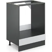 Vicco R-Line Ovenombouwkast – 60 cm zonder werkblad Wit Hoogglans