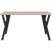 Beliani BRAVO - Eettafel - Lichte houtkleur - 80 x 140 cm - MDF