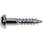 Boston WS-02-N Dome Head Schroeven 2,1x10mm - 12 Stuks, Nikkelafwerking