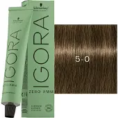 Schwarzkopf Professional Igora Zero Amm Permanente kleuring 60 ml 5-0