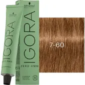 Schwarzkopf Igora ZERO AMM 60 ml 7-60 mittelblond schoko natur