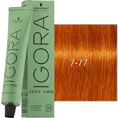 Schwarzkopf Professional Igora Zero Amm Permanente kleuring 60 ml 7-77