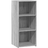 vidaXL Dressoir 40x41x93 cm bewerkt hout grijs sonoma eikenkleurig