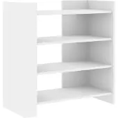 vidaXL Dressoir 73,5x35x75 cm bewerkt hout wit
