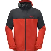 Jack Wolfskin Functioneel jack WEILTAL 2L JKT M met onderarmventilatie