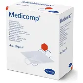 Hartmann Medicomp Steriel 4 Lagen 10 x 20 cm | 25 x 2 stuks