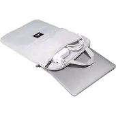 Nomad Laptop Sleeve Premium 15.6 Inch | Grijs | Laptoptas | Laptophoes met Extra Opbergvak