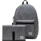 Herschel Supply Co. Settlement Backpack Diaper Bag raven crosshatch