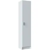 CALICOSY 1 Column Multipurpose Cupboard Zilver