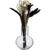 Atmosphera Gedroogde bloemen in vaas SUBLIMA, 27 cm