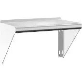 vidaXL Wandschap 50x30x31 cm roestvrijstaal zilverkleurig