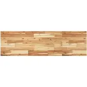 vidaXL Wandschap zwevend olieafwerking 160x40x2 cm massief acaciahout