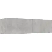 vidaXL Tv-meubel 120x30x30 cm bewerkt hout betongrijs