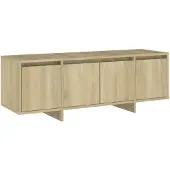 vidaXL Tv-meubel 120x30x40,5 cm bewerkt hout sonoma eikenkleurig