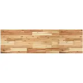 vidaXL Wandschap zwevend olieafwerking 140x40x2 cm massief acaciahout