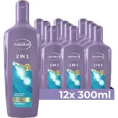 Andrélon 2in1 Shampoo - 12 x 300 ml - Voordeelverpakking