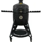 GRLLR Ember PRO 23 Shiny Black Kamado BBQ Glanzend Zwart